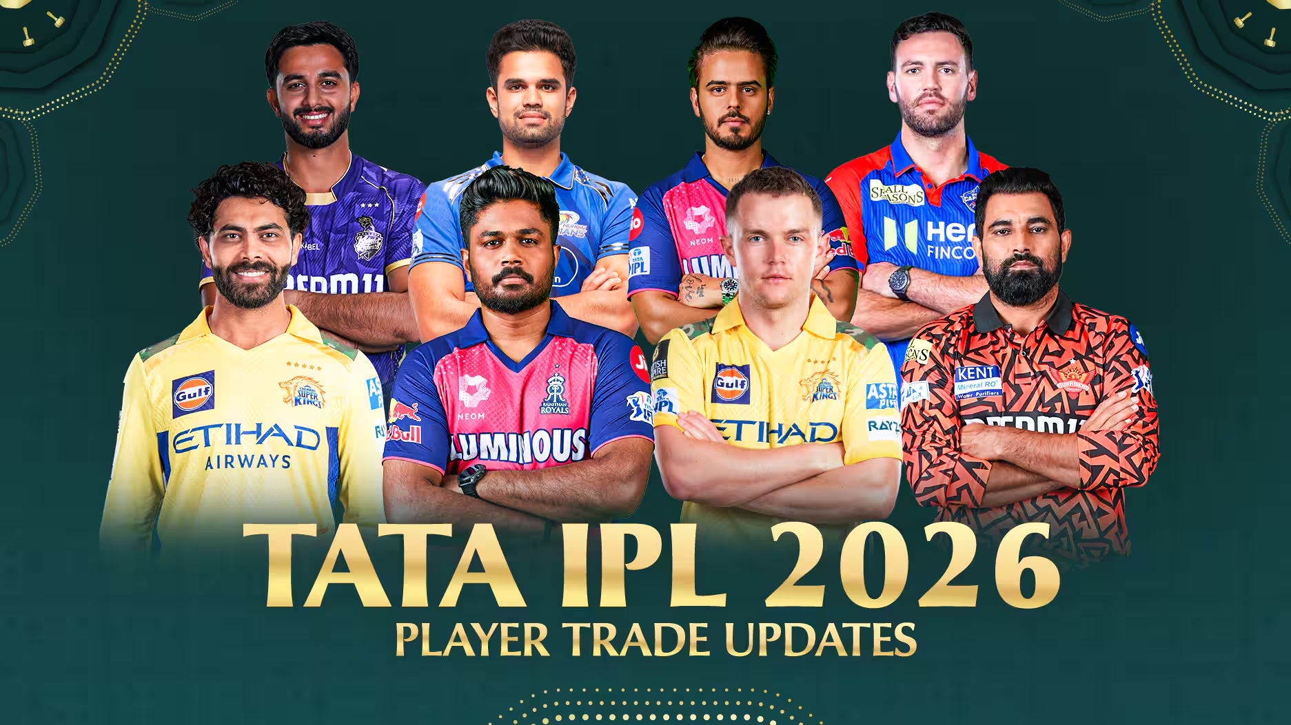 IPL 2026 all teams and captains - Profair